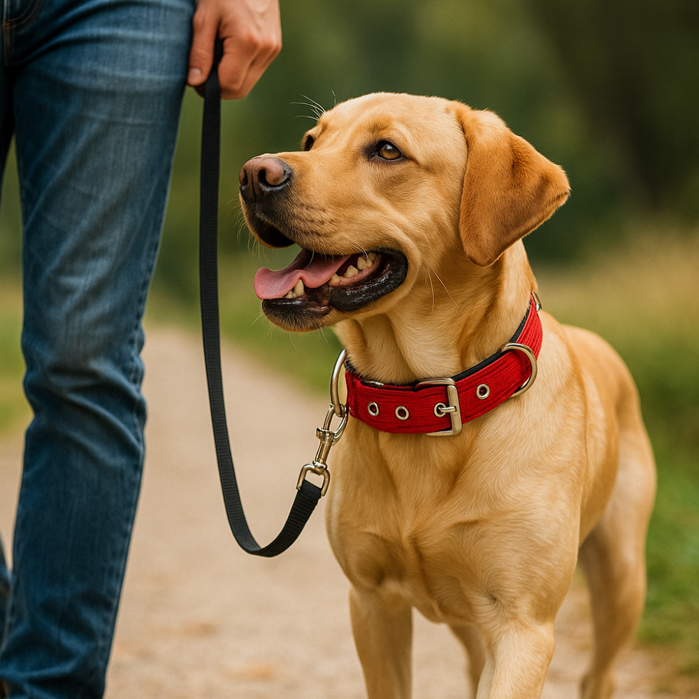 Collier pour chien en nylon solide, réglable et confortable - livraison gratuite et retour offert – Calmozon
