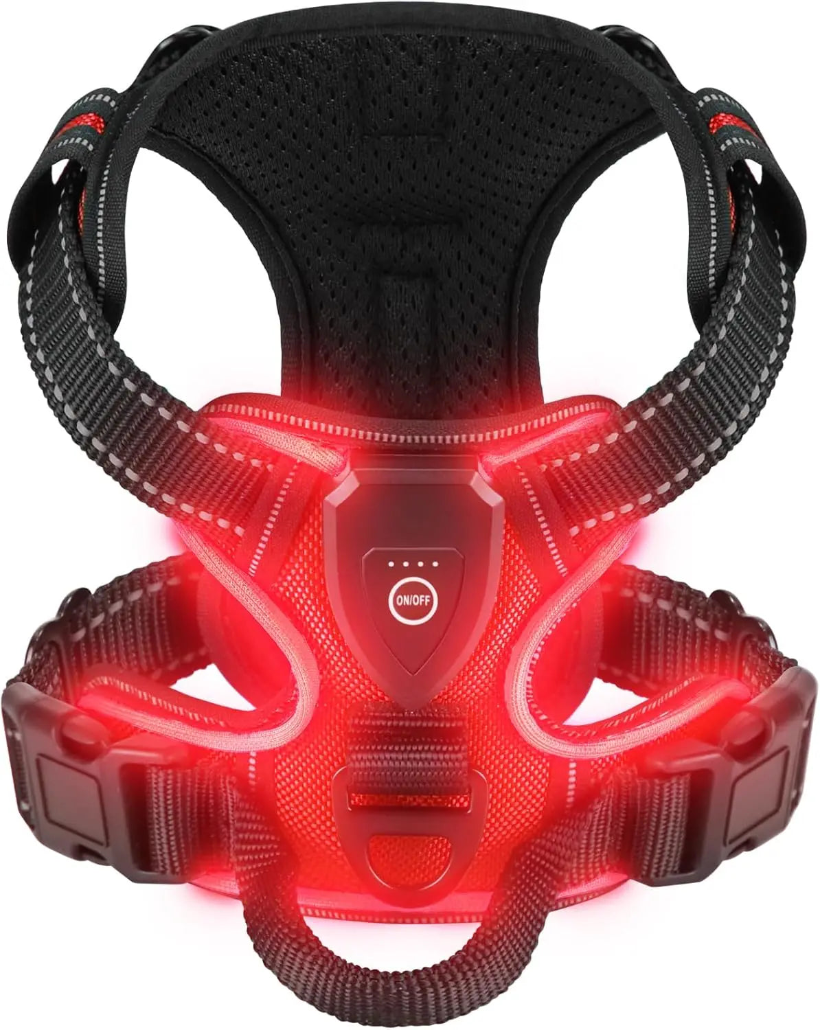 Harnais lumineux réglable pour chiens- livraison gratuite et retour offert – Calmozon
