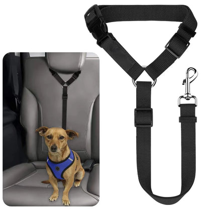 Ceinture de sécurité ajustable pour chiens et chats – Livraison gratuite et retour offert| Calmozon