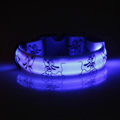 Collier LED à motifs pour chiens et chats – Livraison gratuite et retour offert| Calmozon