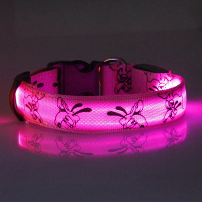 Collier LED à motifs pour chiens et chats – Livraison gratuite et retour offert| Calmozon
