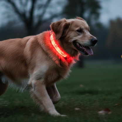 Collier LED à motifs pour chiens et chats – Livraison gratuite et retour offert| Calmozon