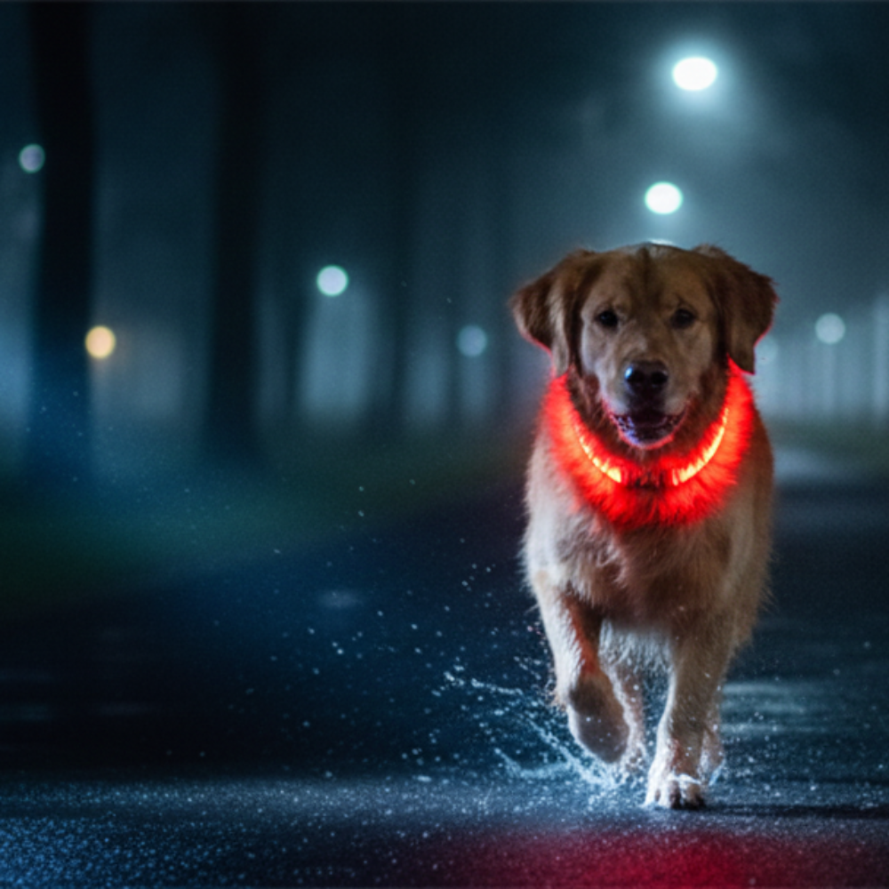 Collier LED chien rechargeable – Livraison gratuite et retour offert | Calmozon