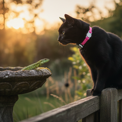Collier chat AirTag sécurisé – Livraison gratuite et retour offert | Calmozon