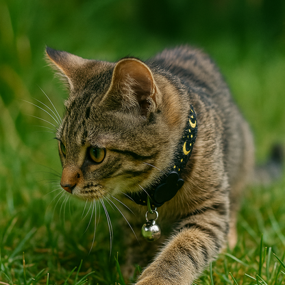 Collier chat réfléchissant – Livraison gratuite et retour offert | Calmozon
