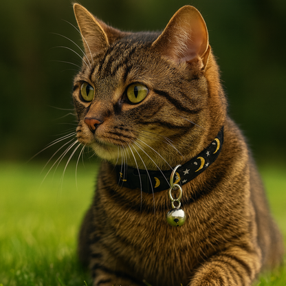 Collier chat réfléchissant – Livraison gratuite et retour offert | Calmozon