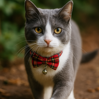 Collier nœud papillon chat & chiot – Livraison gratuite et retour offert | Calmozon