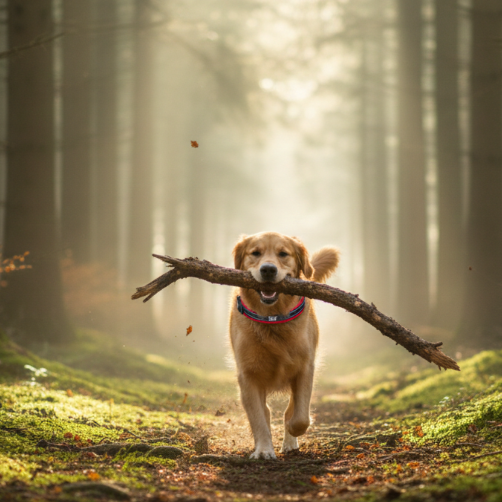 Collier rembourré réfléchissant pour chien – Livraison gratuite et retour offert| Calmozon