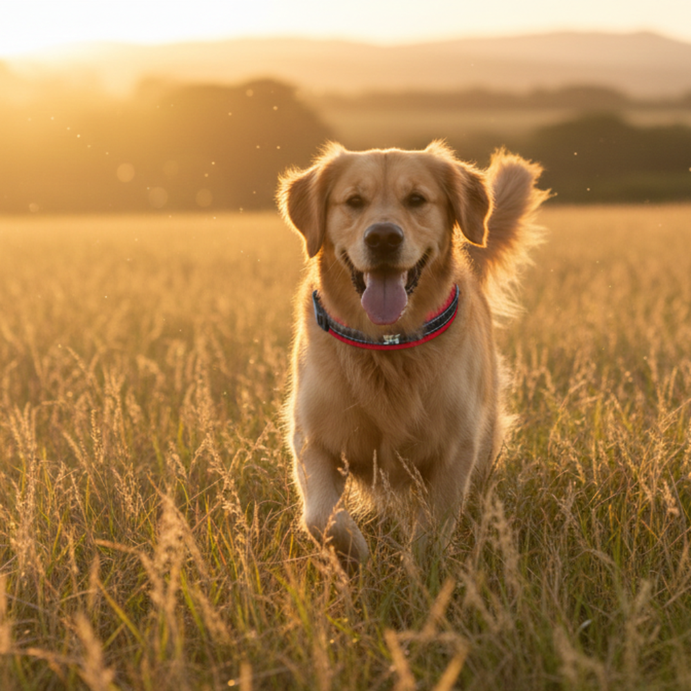 Collier rembourré réfléchissant pour chien – Livraison gratuite et retour offert| Calmozon