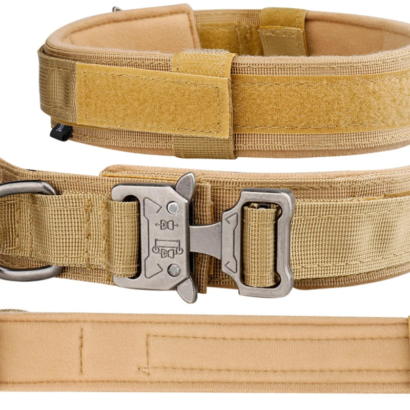 Collier tactique chien nylon – Livraison gratuite et retour offert | Calmozon
