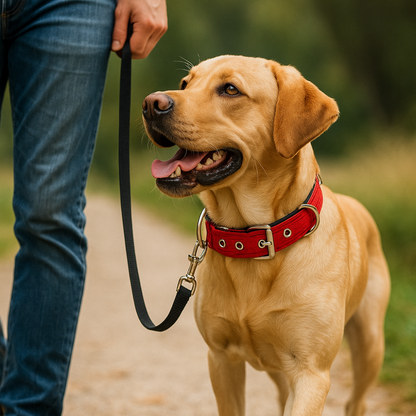 Collier pour chien en nylon solide, réglable et confortable - livraison gratuite et retour offert – Calmozon