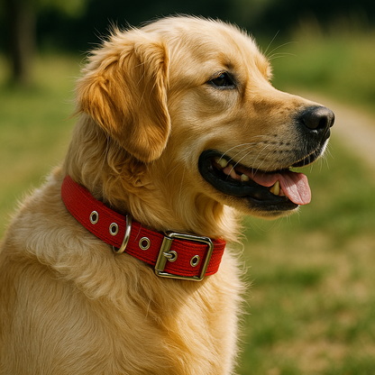 Collier pour chien en nylon solide, réglable et confortable - livraison gratuite et retour offert – Calmozon