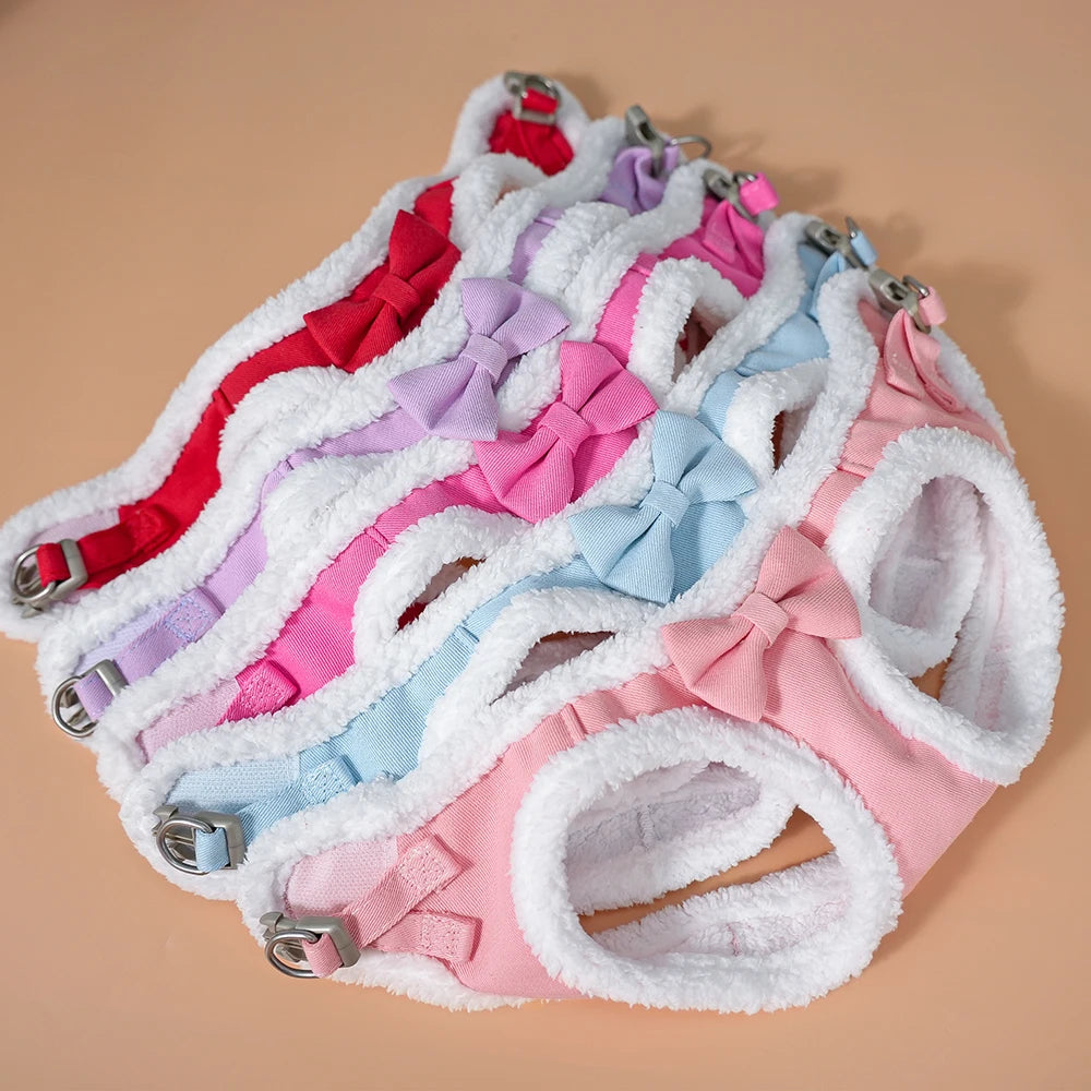 Ensemble de Harnais et Laisse confortable et mignon pour chien et chats - livraison gratuite et retour offert – Calmozon