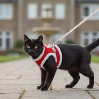 Ensemble de laisse et harnais à fourrure pour Chien et Chat– Livraison gratuite et retour offert| Calmozon