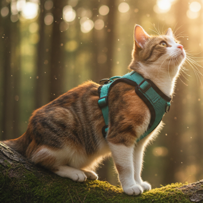 Harnais réglable pour chat – Livraison gratuite et retour offert | Calmozon