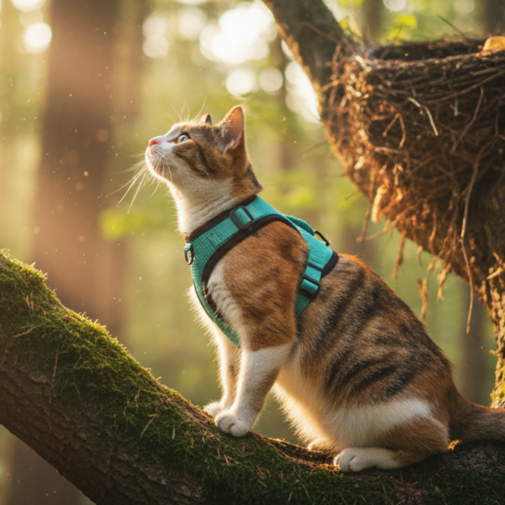 Harnais réglable pour chat – Livraison gratuite et retour offert | Calmozon