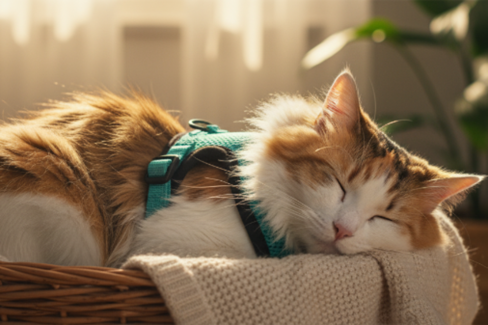 Harnais réglable pour chat – Livraison gratuite et retour offert | Calmozon