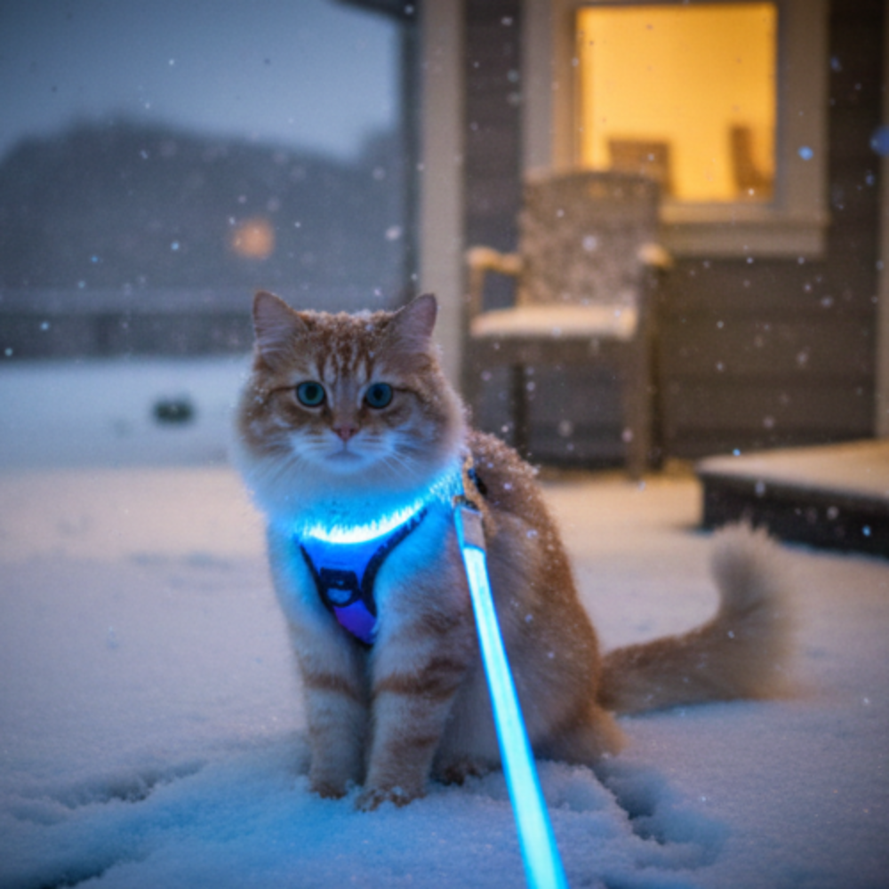 Laisse lumineuse pour chien et chat, recharge USB– Livraison gratuite et retour offert| Calmozon